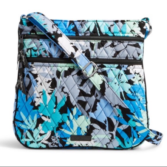 Vera Bradley Handbags - NWT Vera Bradley Triple Zip Hipster Crossbody Bag